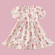 Load image into Gallery viewer, Pink Roses Smocked Dress
