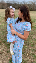 Load image into Gallery viewer, Mama and Mini - Smocked Blue Dream Dress
